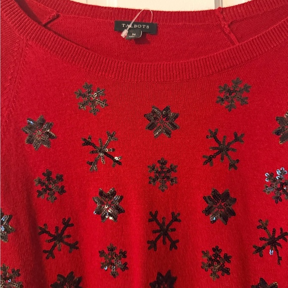 Red Snowflake Sweater - Picture 4 of 5